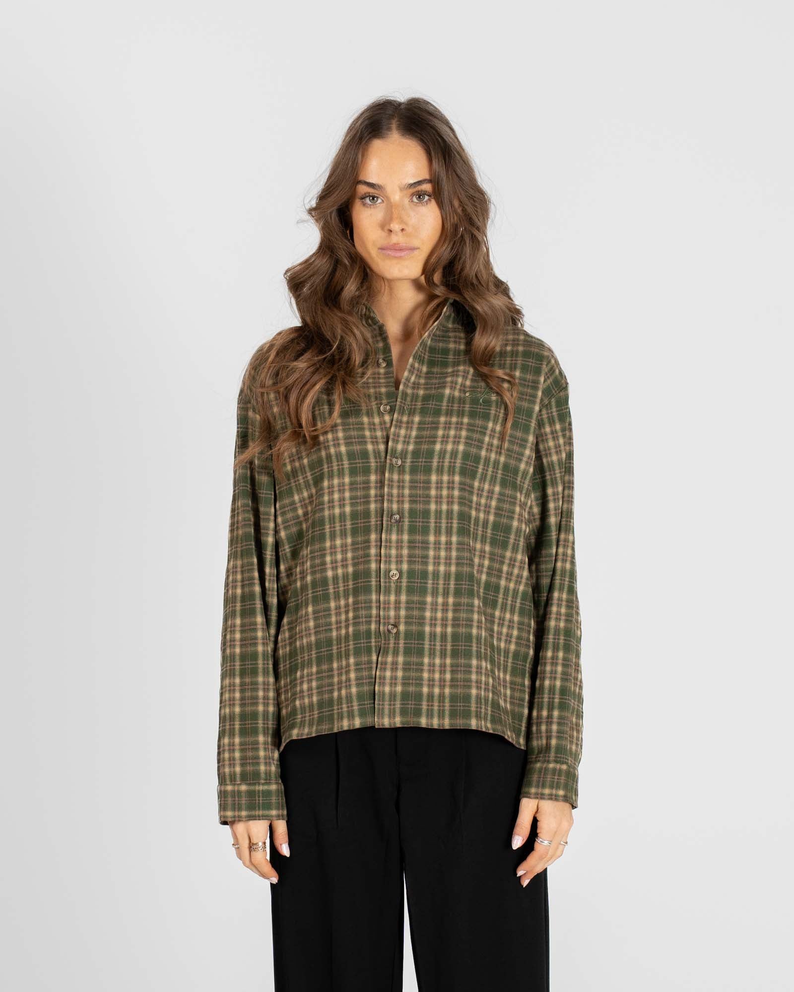 Ternet Flannel shirt Green
